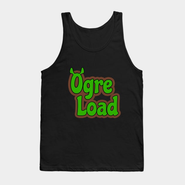 A SHREK-tastic Design Tank Top by BlakeStore